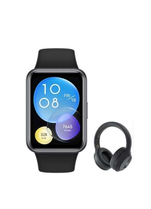 Smart Watches Huawei Watch Fit 2 Smartwatch Midnight Black Bundled