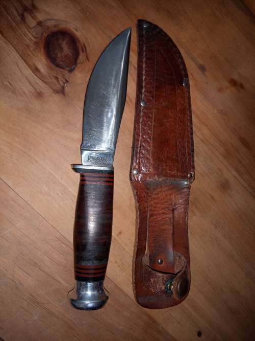 Tools & Knives VINTAGE KINFOLKS USA KNIFE STAMPED K380 was sold for