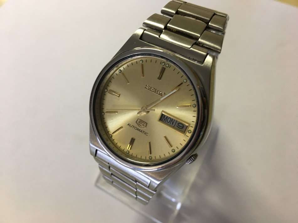 vintage seiko 5 automatic 21 jewels price