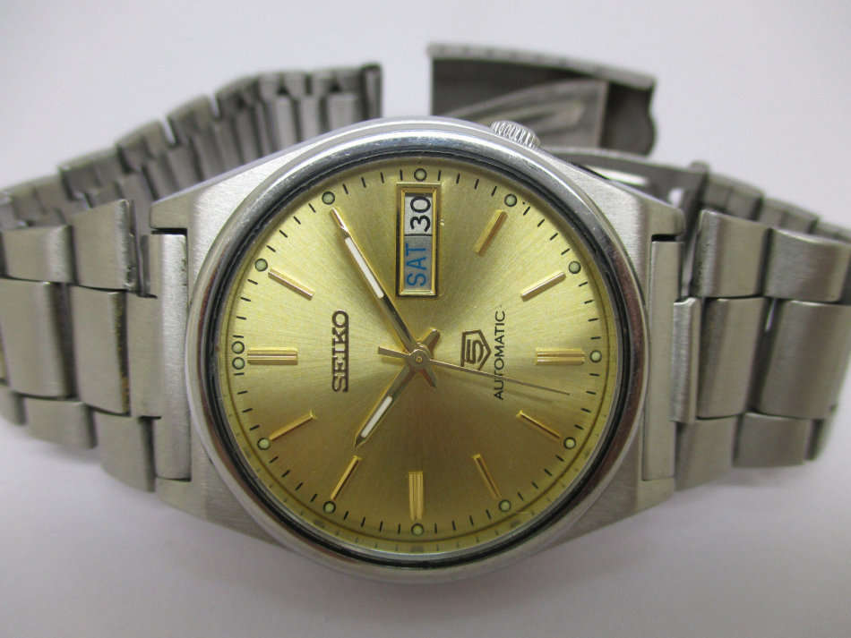 vintage seiko 5 automatic 21 jewels price