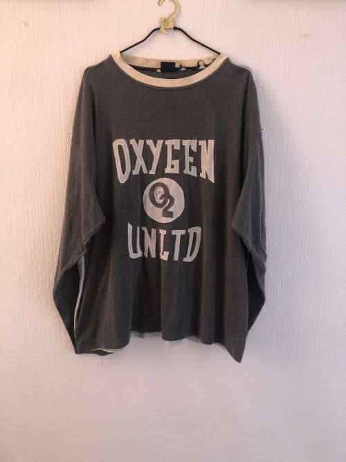 Sweats & Hoodies - Grey Oxygen Clothing Sweat Shirt (XL / 2XL) See ...