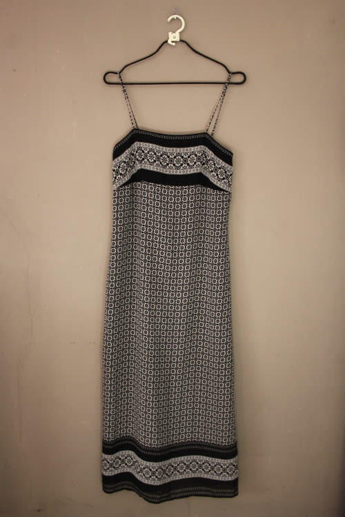 Casual Dresses - Vintage Black and White 90`s Dress by Woolworths (Size ...
