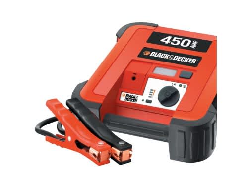 Black & Decker Portable 12v 450A 5500cc Car Battery Jump Starter