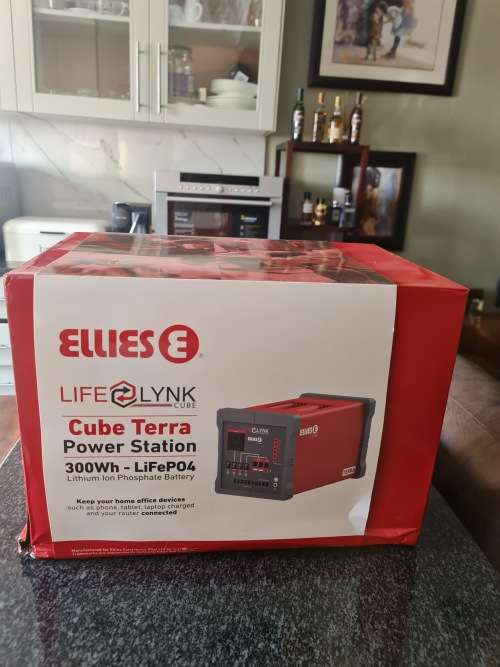 Surge Protection & UPS Ellies Cube Terra Portable 300WH Power Station
