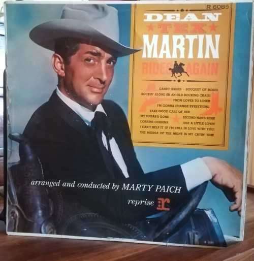 Country - DEAN `TEX` MARTIN RIDES AGAIN LP VINYL RECORD was listed for ...