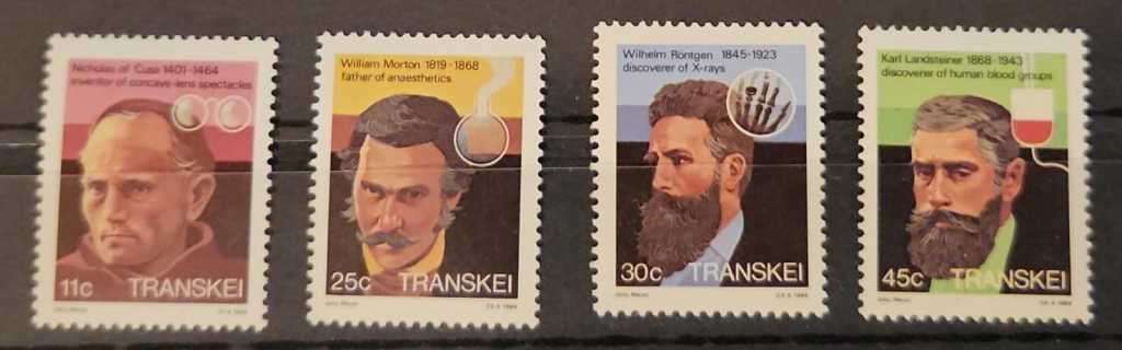 Transkei - Stamps Transkei 1984 Famous People of Medicine for sale in ...