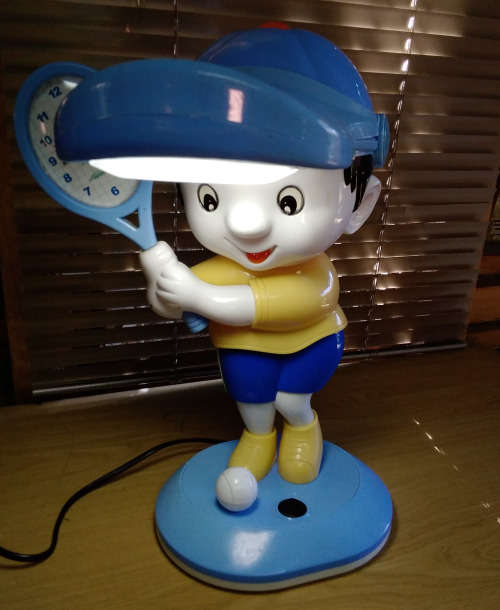 Lamps & Lanterns Bedside lamp with clock for sale in Durban (ID