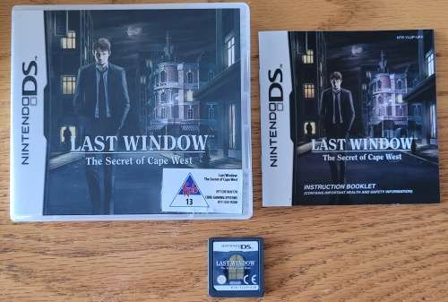 Last Window The Secret Of Cape West Nintendo Ds www.bobshop.co.za