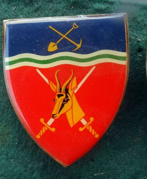 South African Army - SADF North West Command Flash 2 Pins intact (31 ...