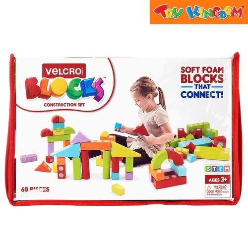 Blocks & Sorters Velcro Blocks Construction Set 42 pcs Building