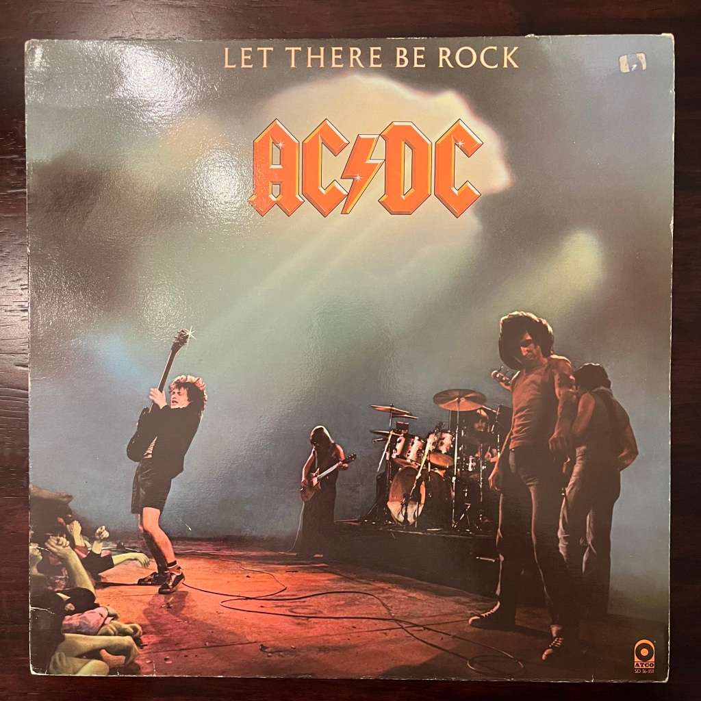 Classic Rock - AC/DC - Let There Be Rock Vinyl LP Canadian Press for ...