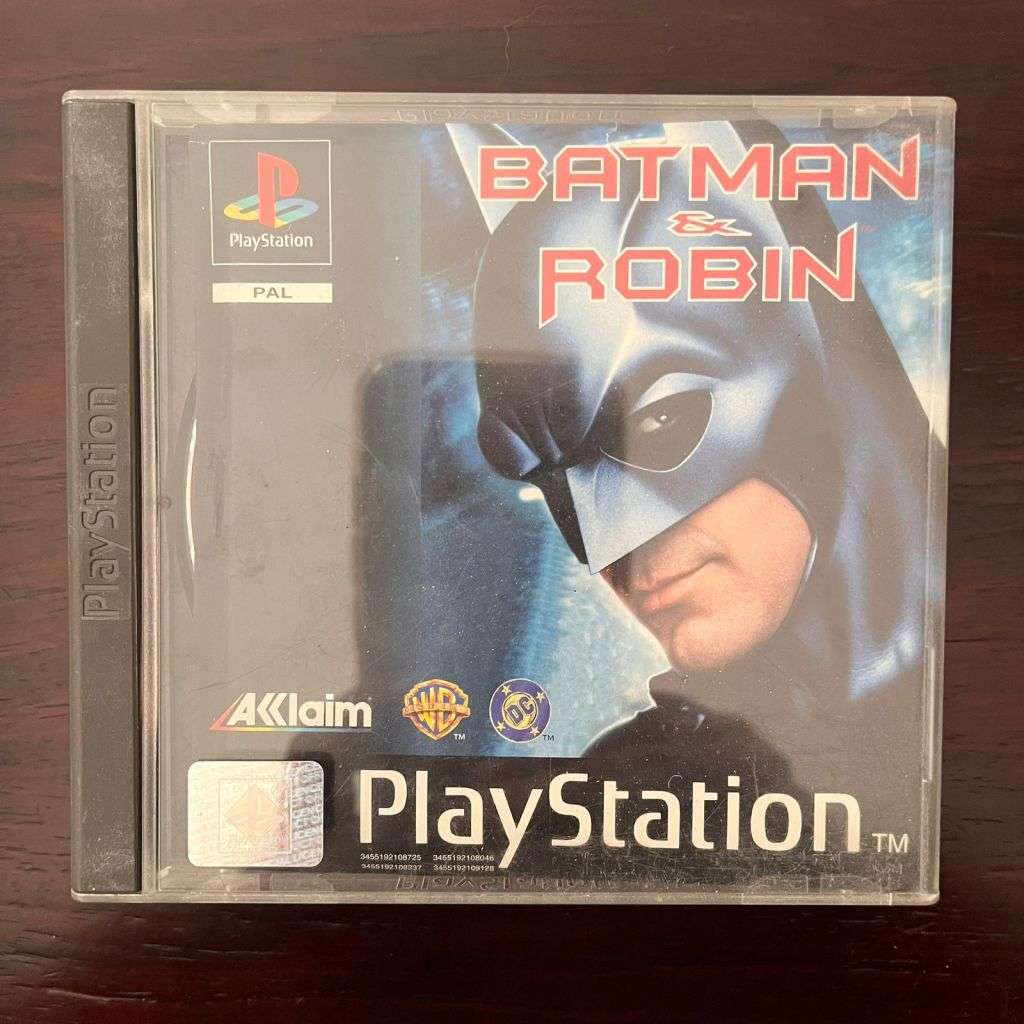 Batman & Robin Sur Sony PlayStation 1 (PS1) - Version PAL, Complet Et En Bon état