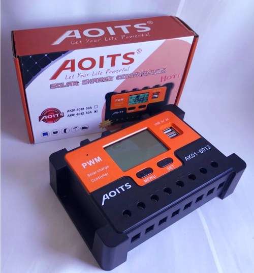 Security & Floodlights 60A Solar Controller AOITS SOLAR Charge