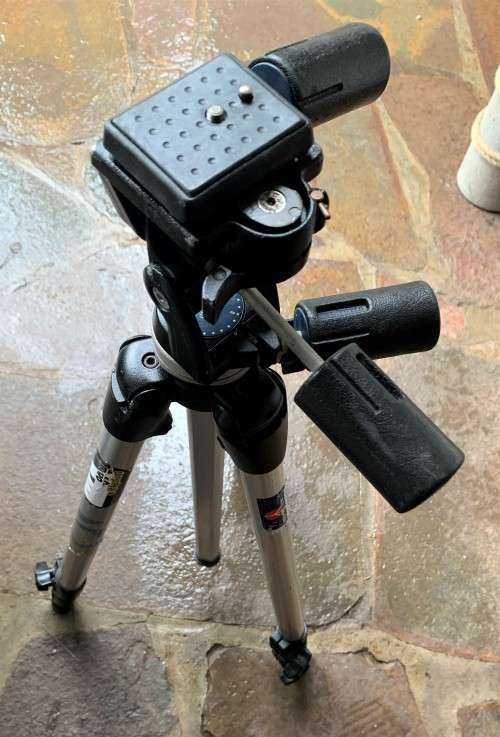 Complete Tripods - Manfrotto 055A tripod plus 141RC 3-Way Head. was ...