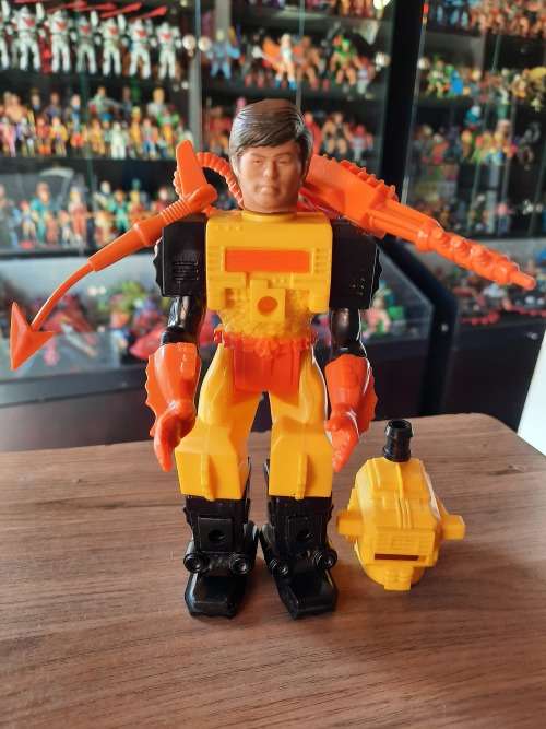 Comic Book 1983 Mantech Complete Aquatech Remco Vintage Figure For