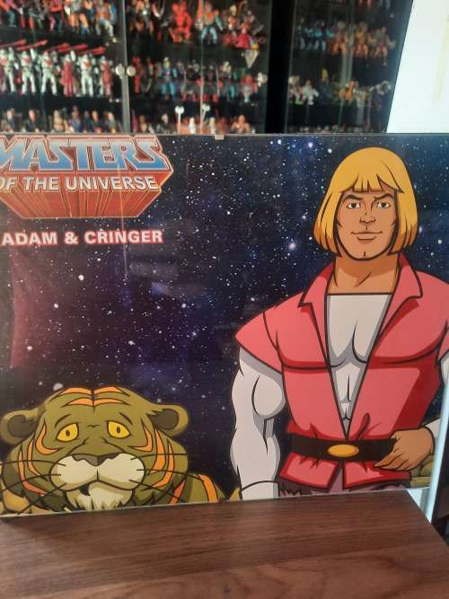Comic Book MOTU Framed Picture "ADAM AND GRINGER" of HeManMasters of the Universe (MOTU) for