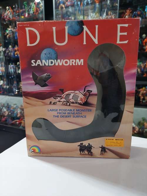 Comic Book - 1984 DUNE Complete Boxed SANDWORM Vintage Figure LJN was ...