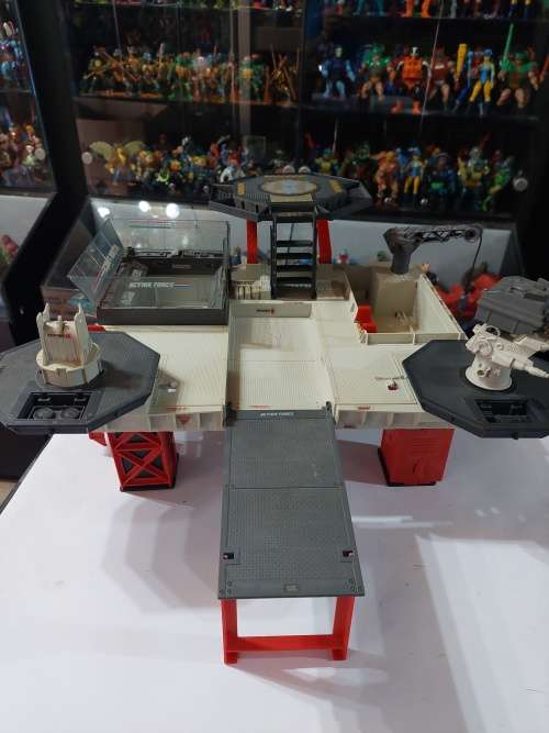 Comic Book GI Joe 1985 TACTICAL BATTLE PLATFORM Vintage Figures for