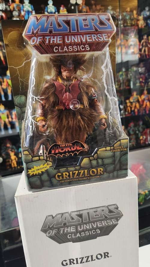 Comic Book - MOTUC GRIZZLOR (MOC) Masters Of The Universe Classics ...