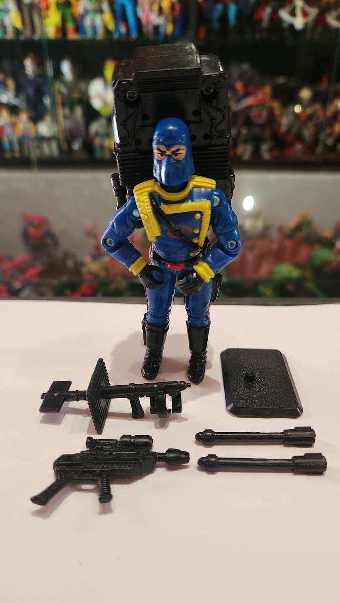 Comic Book GI Joe 1992 Complete Cobra Commander Vintage Figures for