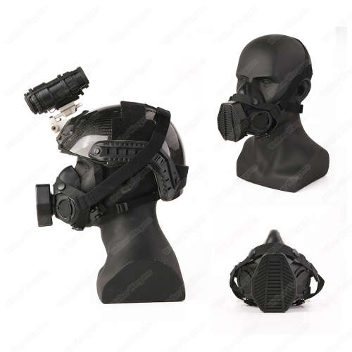 Protective Gear Special Force Tactical Respirator Mask With One