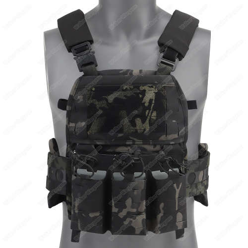 Protective Gear WST V5 PC Molle Tactical Vest Multicam Black for