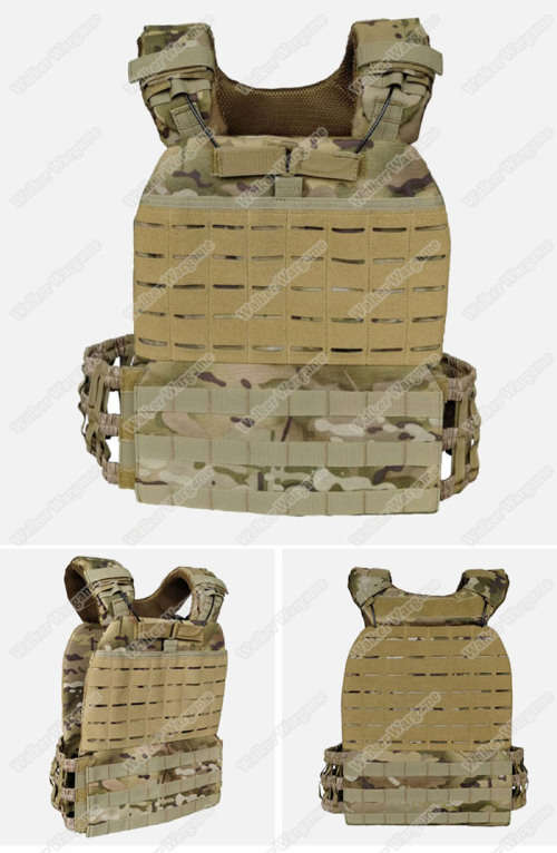 Apparel VE61 CrossFit Tactical Molle Plate Carrier Vest Tan for