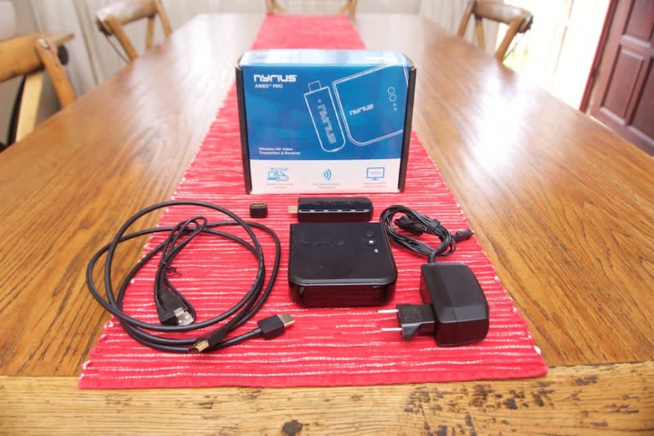 Nyrius Aries Pro Wireless HDMI Transmitter and Receiver