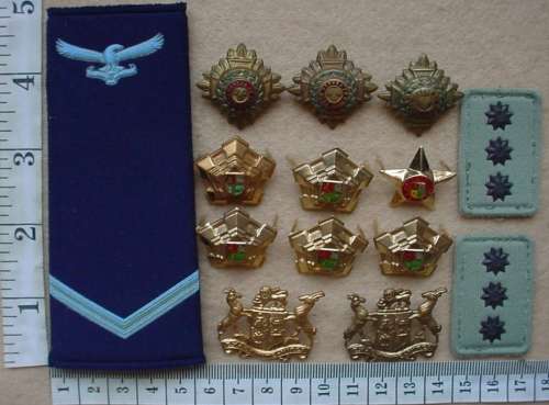 Sa Army Rangs South African Army - 14 SA rank badges, SA Air Force and Army, rank ...