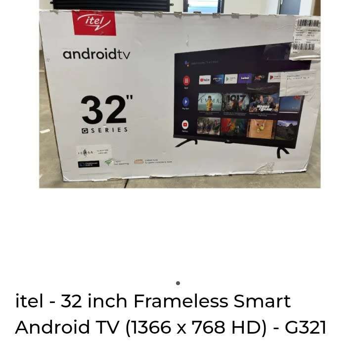 Televisions Itel 32 inch android 9.0 HD TV with chrome cast & wifi