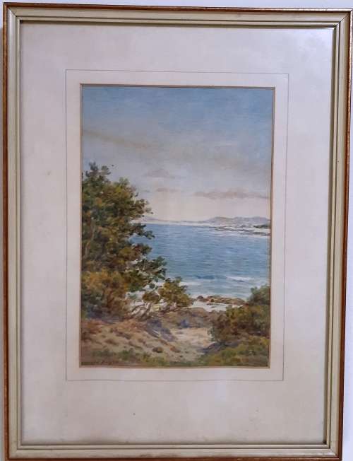 Paintings - Bargain! Two Antique (c.1920) Original Watercolor Paintings ...