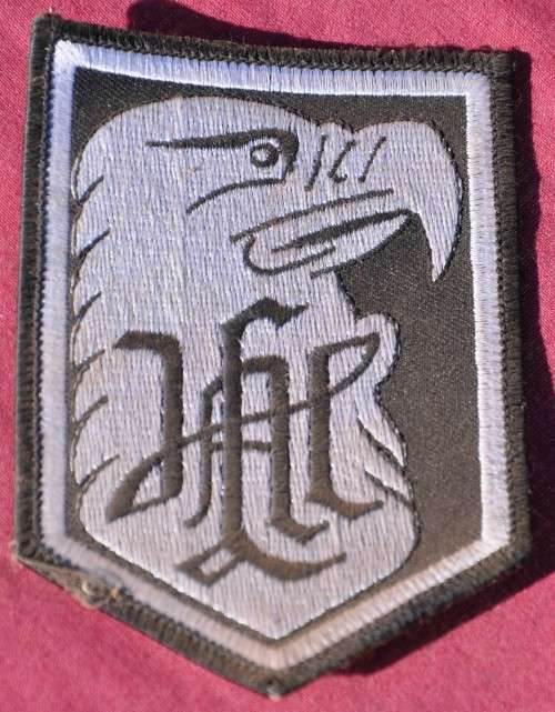 Other Militaria - LEIBSTANDARTE SS ADOLF HITLER cloth badge - rare ...