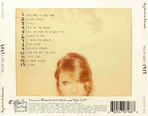 taylor swift note