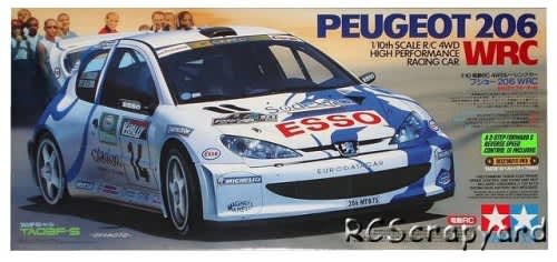 Bâche intérieure pour Peugeot 206 wrc (1999 - 2003)