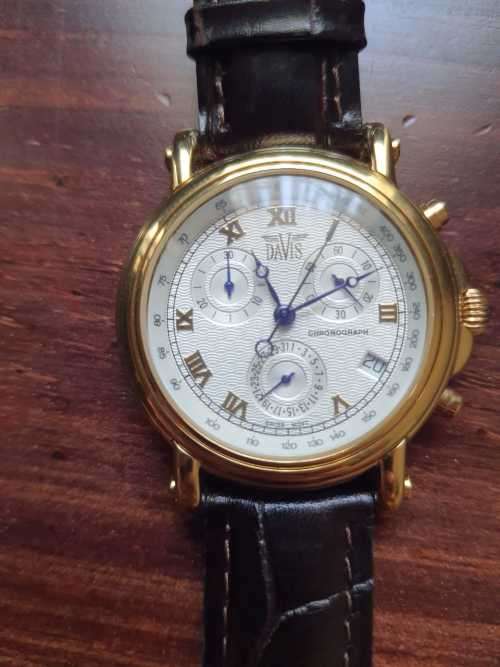 davis retro collection watch