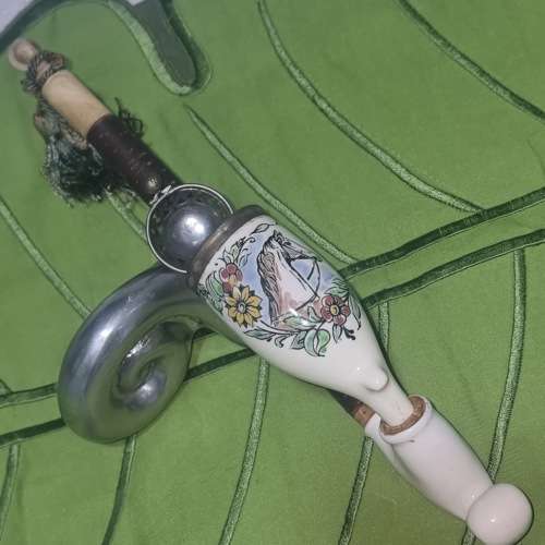 Smoking Accessories Old Porcelain Tabacco Pipe was listed for R200.00
