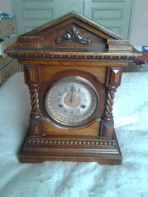 Other Clocks SMITH ENFIELD PENDULUM AND KEY CLOCK(GREAT BRITAIN) was