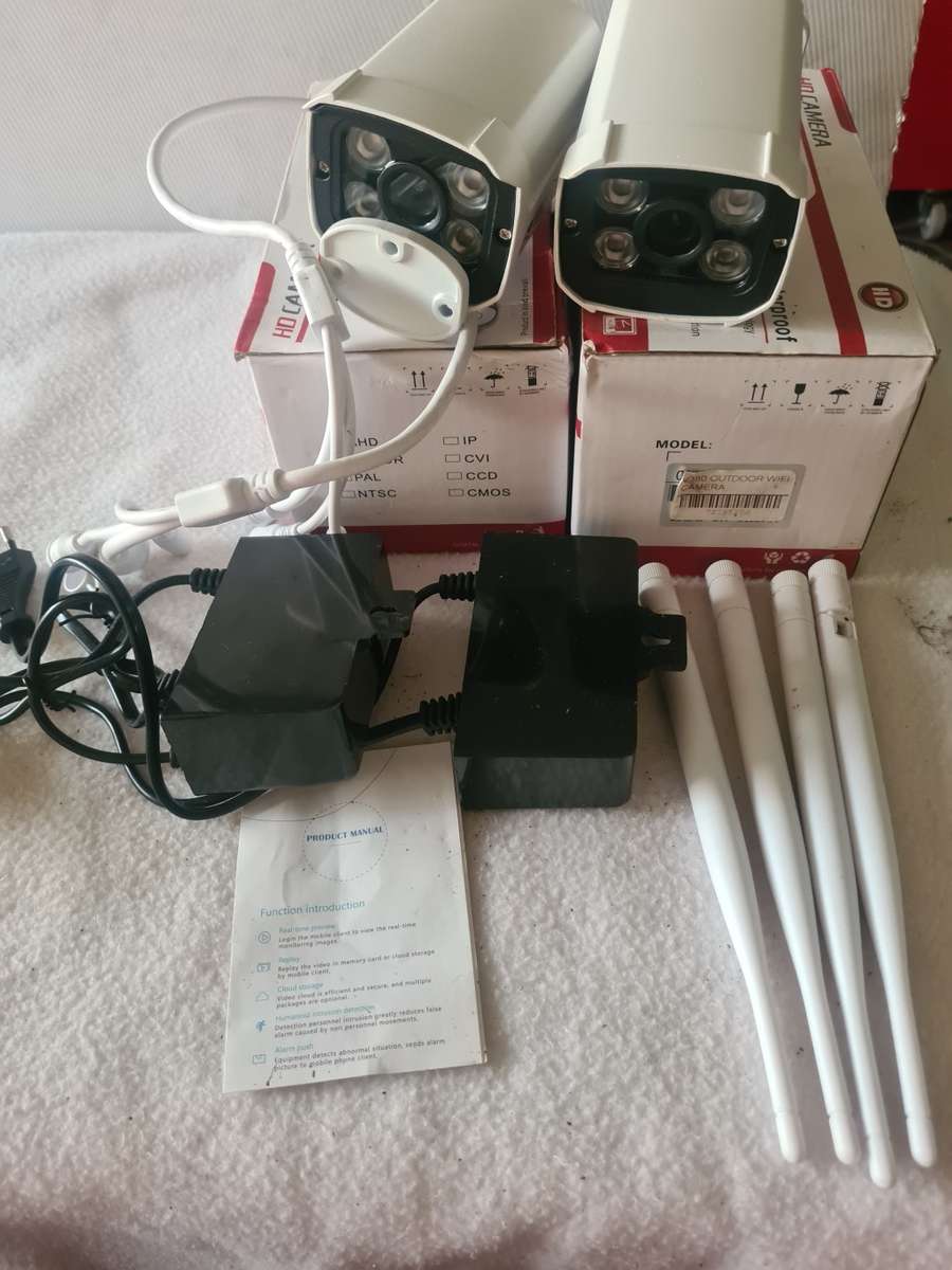 Surveillance Cameras 2 X AHD WIFI CAMERAS for sale in Vereeniging (ID