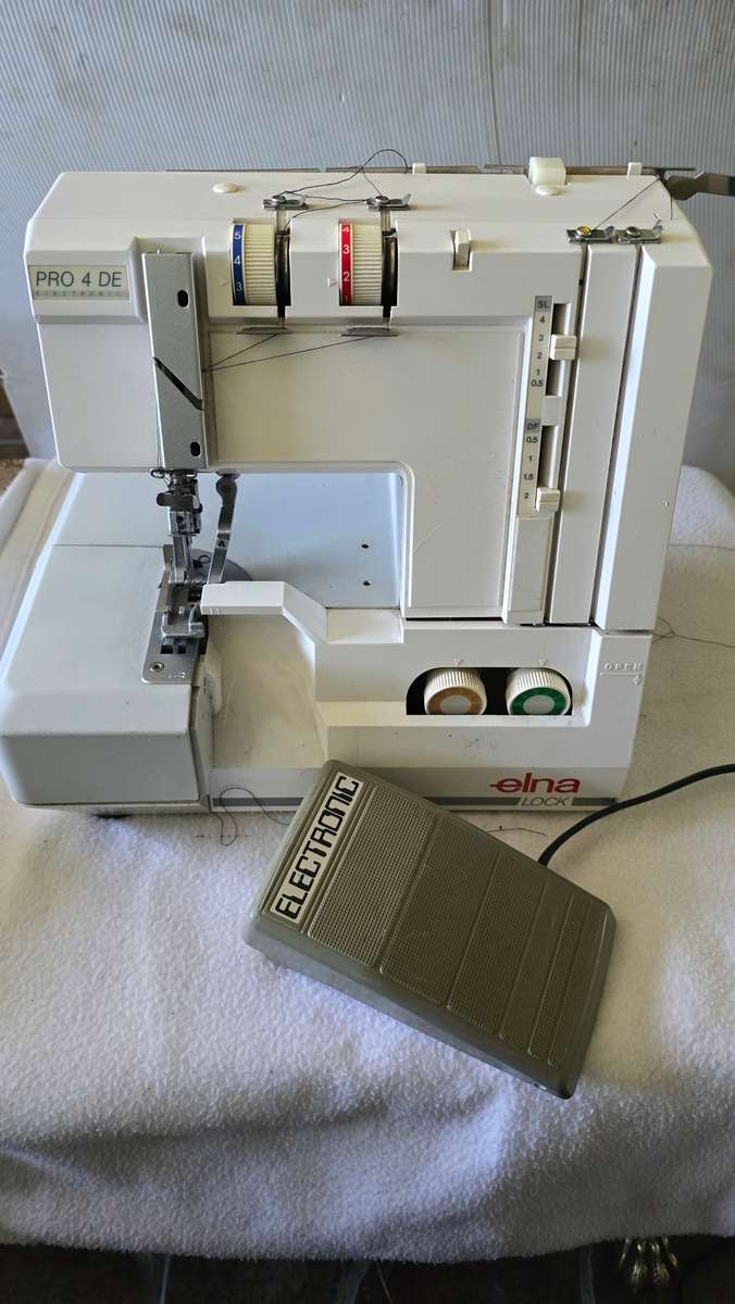 Sewing Machines & Overlockers ELNA PRO 4DE DOUBLE NEEDLE OVERLOCKER