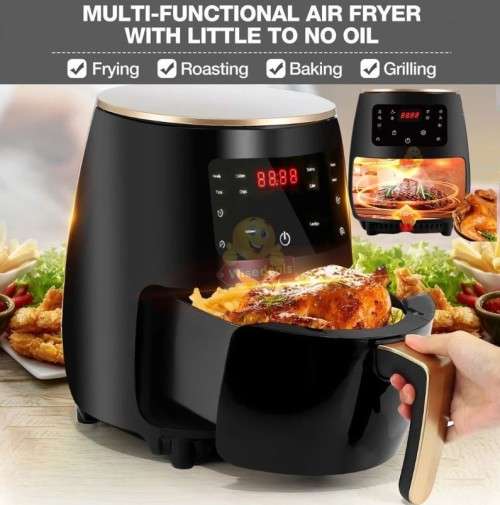Air Fryers Large 6L Air Fryer with Digital LED Display, Airfry