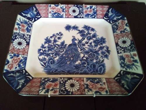 Blue Tulipwood Seiko Tray