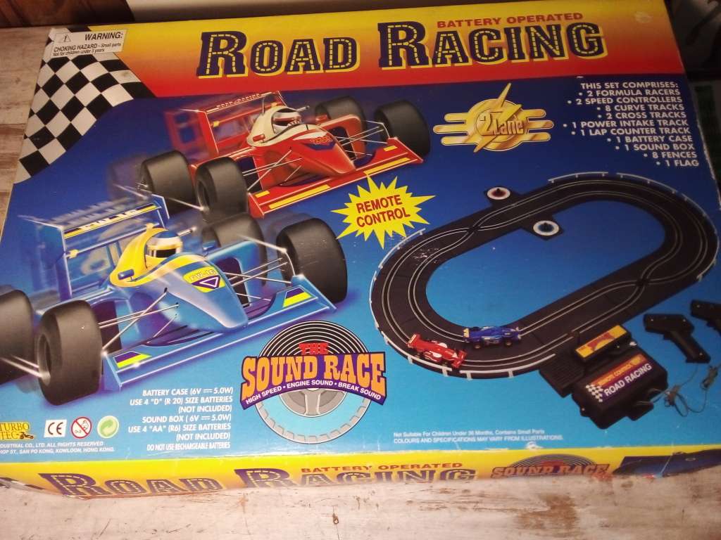 Sets - The Sound Race Battery Operated Scalectric was listed for R300 ...