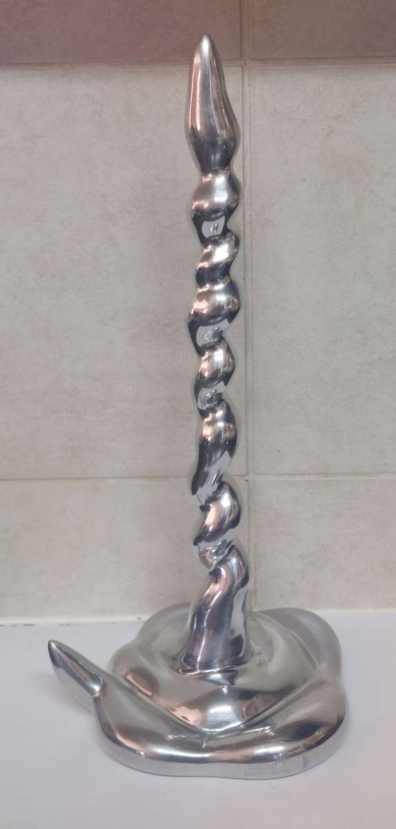 Pewter Amazing Carrol Boyes Wound Up towel holder Value R3500 was