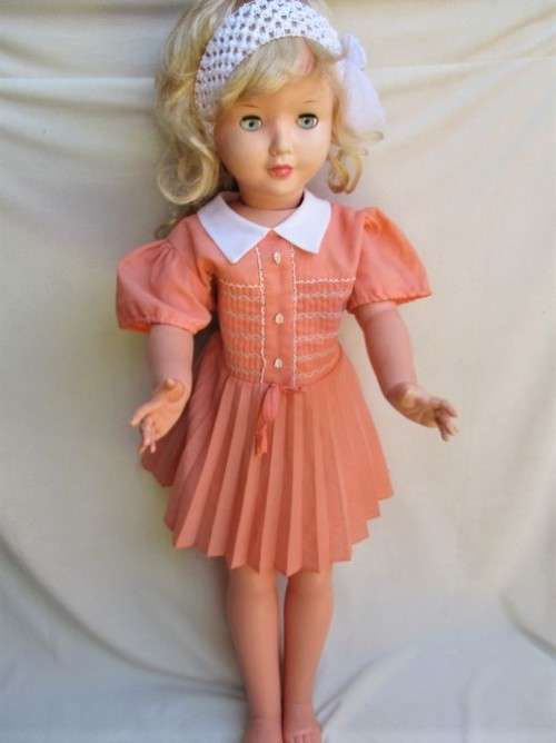 Dolls - AN EXTREMELY LARGE AND UNUSUAL VINTAGE 91CM TALL WALKING DOLL ...