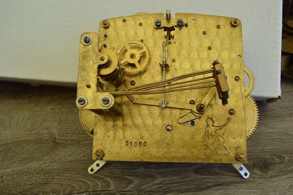 Other Clocks - British, Westminster chime clock movement was sold for ...