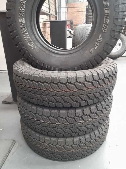 Tyres - 235/85/16 General Grabber AT3 New Tyres. 100% life was listed ...