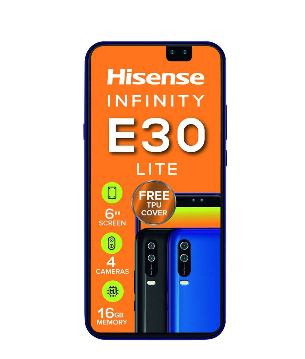 Custodia Per Hisense Infinity E30: Cover Rigida Posteriore + Telaio In Silicone Morbido - HUAYIJIE