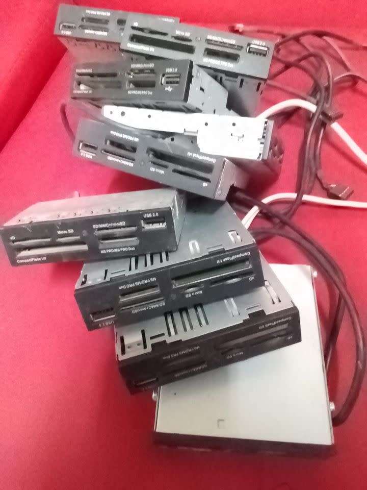 Card Readers 3.5 Floppy Front Panel Internal USB 2.0 Card Reader Hub