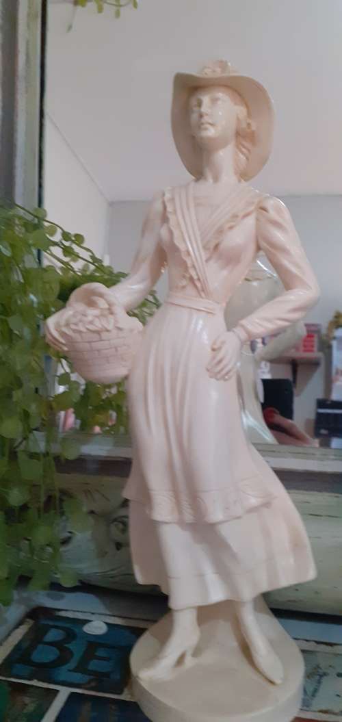 Other Ornaments Stylish Vintage Lady Statue 44cm High was listed for
