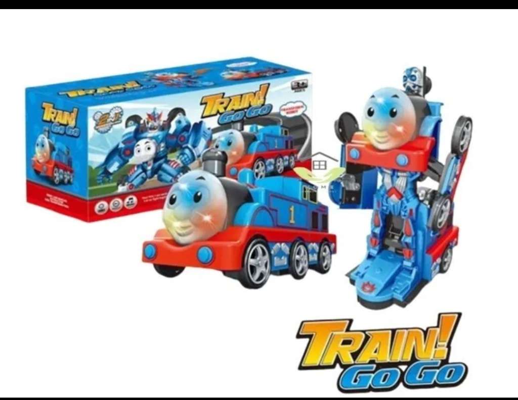 Trains, Boats & Buses - TRANSFORMER ROBOT THOMAS ENGINE BUMP N GO TRAIN ...